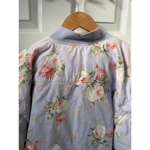 90s Bugle Boy Floral Bomber Jacket and Matching Pant Set - Grunge/Y2K - Picture 5 of 16